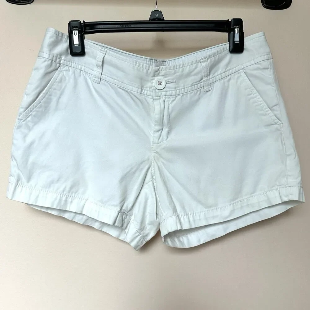 Lilly Pulitzer The Callahan Shorts Women 6 White Summer Beach Preppy Classic 32”